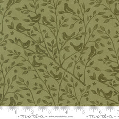 Family Tree Leaf Birds & Branches Yardage by Deb Strain for Moda Fabrics