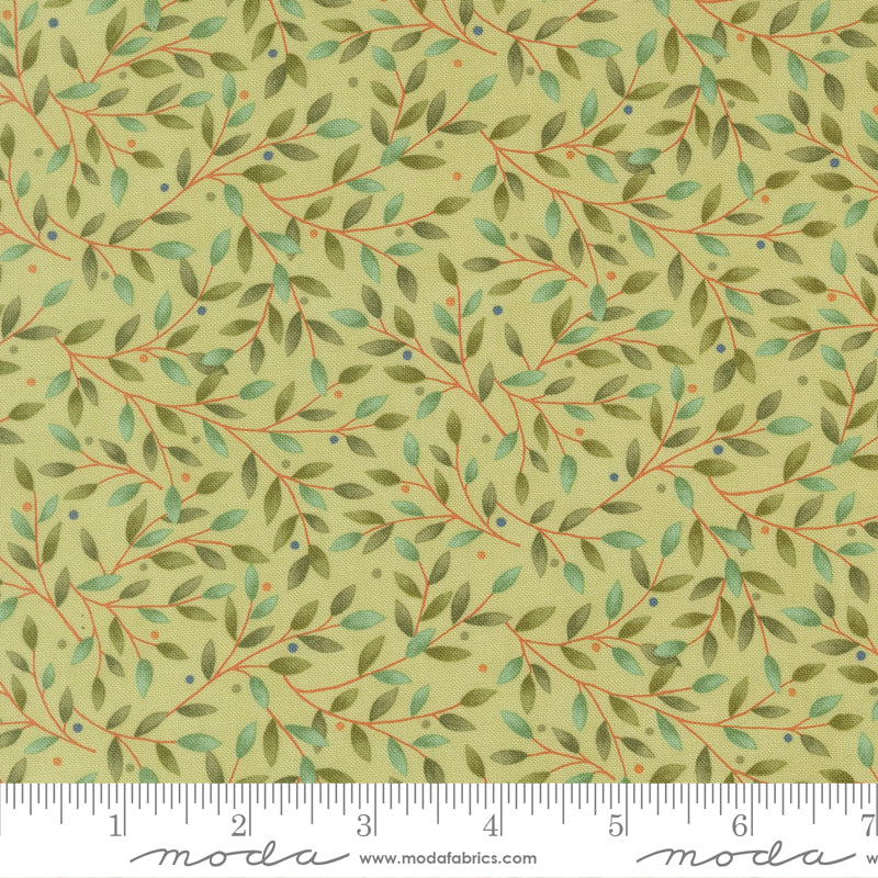 Family Tree Eucalyptus Leaves & Branches Yardage by Deb Strain for Moda Fabrics