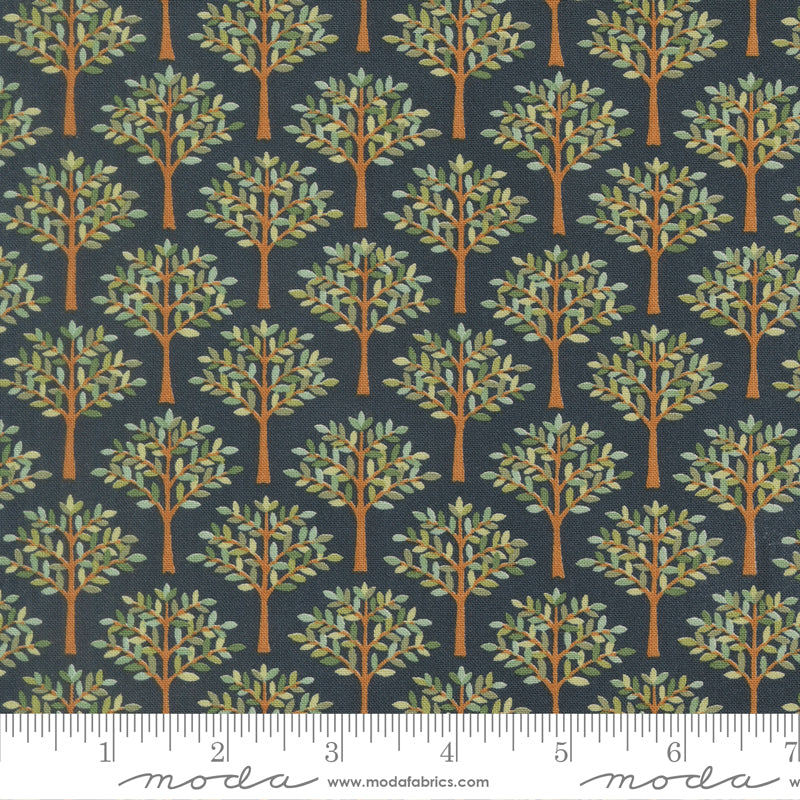 Family Tree Night Sky Trees In A Row Yardage by Deb Strain for Moda Fabrics