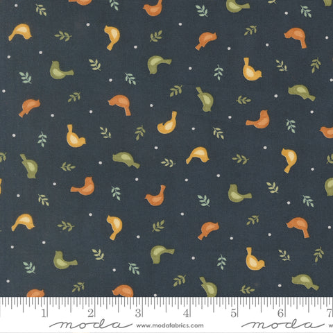 Family Tree Night Sky Tossed Birds Yardage by Deb Strain for Moda Fabrics