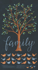 Family Tree Night Sky Panel by Deb Strain for Moda Fabrics