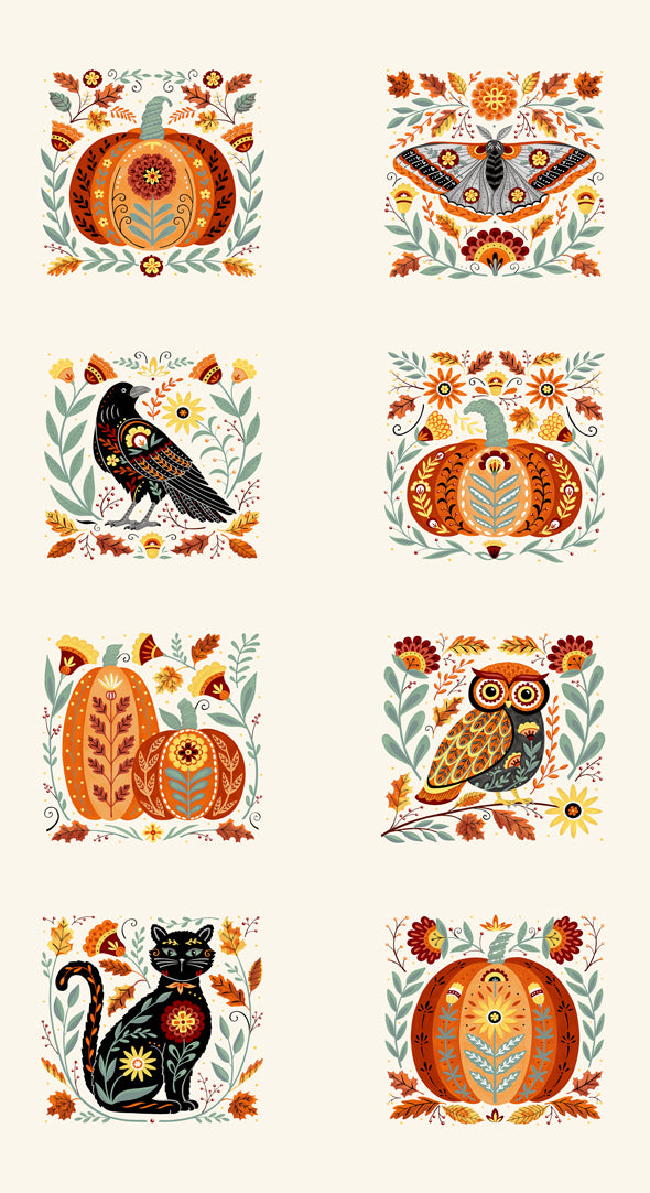 Fall Folktale Fat Quarter Bundle by Deb Strain for Moda Fabrics