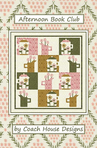 Afternoon Book Club Quilt Pattern by Coach House Designs