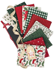 LouLou Christmas Fat Quarter Bundle. 