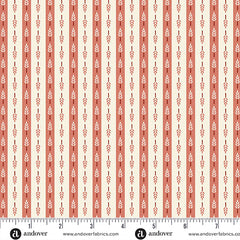 Heartland Clay Harvest Stripe Yardage by Judy Jarvi for Andover Fabrics