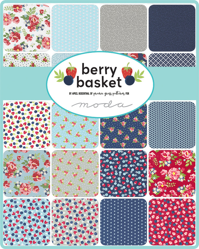 Berry Basket Charm Pack by April Rosenthal for Moda Fabrics