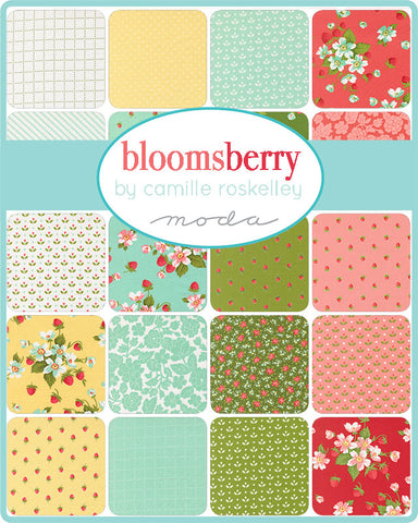 PREORDER Bloomsberry Jelly Roll by Camille Roskelley for Moda Fabrics