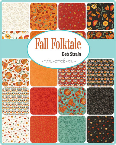 PREORDER Fall Folktale Layer Cake by Deb Strain for Moda Fabrics