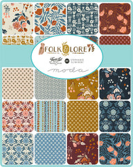 PREORDER Folk & Lore Fat Quarter Bundle by Fancy That Design House for Moda Fabrics