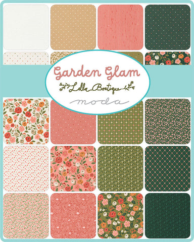 PREORDER Garden Glam Jelly Roll by Lella Boutique for Moda Fabrics