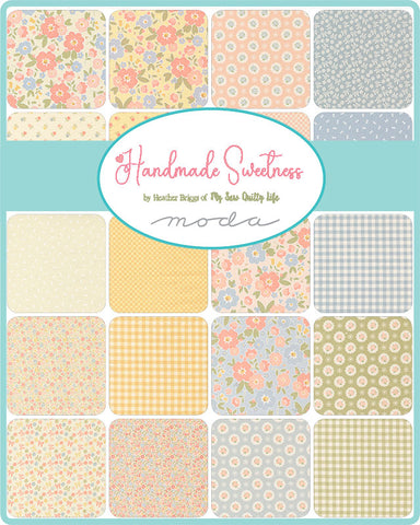 PREORDER Handmade Sweetness Jelly Roll by Heather Briggs for Moda Fabrics