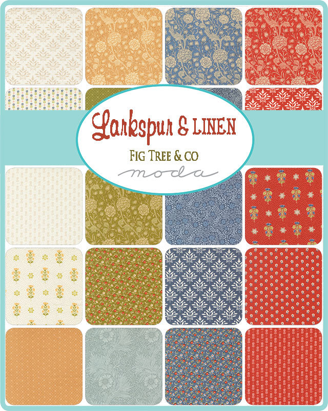 Larkspur & Linen Layer Cake by Fig Tree & Co. for Moda Fabrics