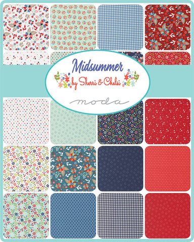 PREORDER Midsummer Fat Quarter Bundle by Sherri & Chelsi for Moda Fabrics