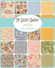 PREORDER My Secret Garden Mini Charm by Stacy Iest Hsu for Moda Fabrics