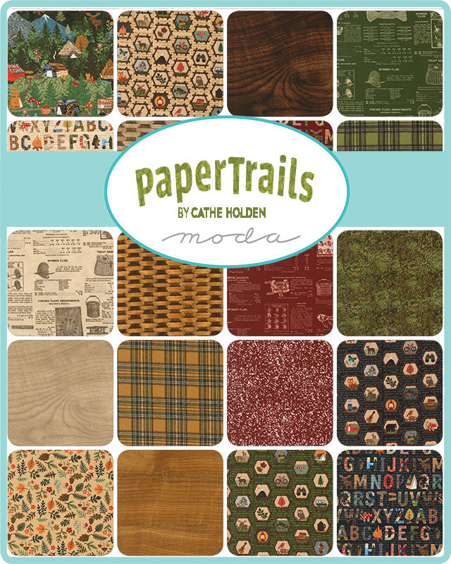 Paper Trails Layer Cake by Cathe Holden for Moda Fabrics
