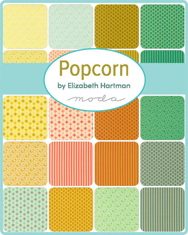 PREORDER Popcorn Fat Quarter Bundle by Elizabeth Hartman for Moda Fabrics