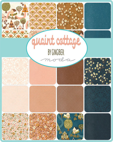 Quaint Cottage Jelly Roll by Gingiber for Moda Fabrics