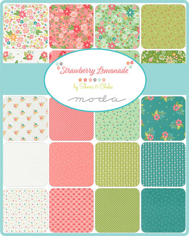 Strawberry Lemonade Charm Pack by Sherri & Chelsi for Moda Fabrics
