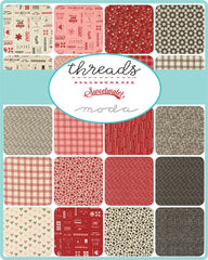 Threads Charm Pack by Sweetwater for Moda Fabrics