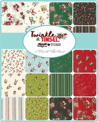 PREORDER Twinkle & Tinsel Jelly Roll by Fancy That Design House for Moda Fabrics