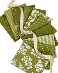 Fat Quarters LouLou Bundle in Olive Green