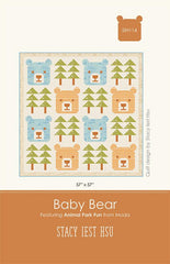 Baby Bear Quilt Pattern by Stacy Iest Hsu