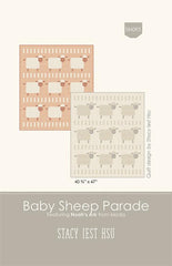 Baby Sheep Parade Quilt Pattern by Stacy Iest Hsu