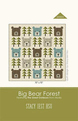 Big Bear Forest Quilt Pattern by Stacy Iest Hsu