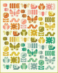 Popcorn Busy Backyard Quilt Kit