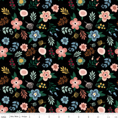 Let's Create Black Main Yardage by Echo Park Paper Co. for Riley Blake Designs