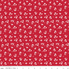 American Beauty Red Ditsy Yardage by Dani Mogstad for Riley Blake Designs