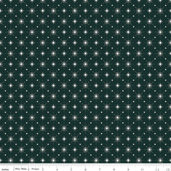 Christmas Is In Town Forest Stars Yardage by Sandy Gervais for Riley Blake Designs