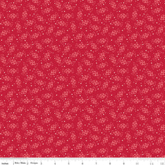 Merry Little Christmas Red Peppermint Yardage by My Mind's Eye for Riley Blake Designs