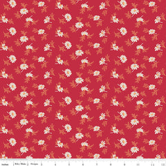 Home Town Holiday Berry Pineflower Yardage by Lori Holt for Riley Blake Designs