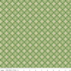 Home Town Holiday Lettuce Holly Yardage by Lori Holt for Riley Blake Designs