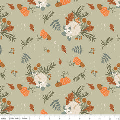 Pumpkin Spice Sage Main Yardage by Simple Simon & Co. for Riley Blake Designs