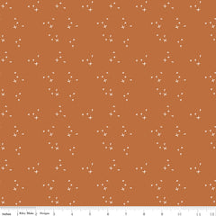 Pumpkin Spice Spice Sparkle Yardage by Simple Simon & Co. for Riley Blake Designs