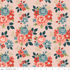 Vintage Charm Blush Main Yardage by Dani Mogstad for Riley Blake Designs