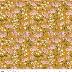 Blush 'N Butterscotch Butterscotch Main Yardage by Simple Simon & Co. for Riley Blake Designs