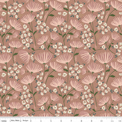 Blush 'N Butterscotch Dusty Rose Main Yardage by Simple Simon & Co. for Riley Blake Designs