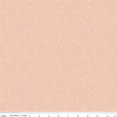 Blush 'N Butterscotch Blush Cross Sparkles Yardage by Simple Simon & Co. for Riley Blake Designs