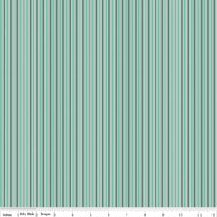 Berry Market Sea Glass Stripes Yardage by Beverly McCullough for Riley Blake Designs