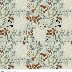 Let's Wander Mist Main Yardage by Casey Cometti for Riley Blake Designs