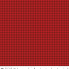 Sew In Love Red Gingham Yardage by Dani Mogstad for Riley Blake Designs