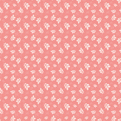 Renew by Gervais Coral Leaves Yardage by Sandy Gervais for Riley Blake Designs