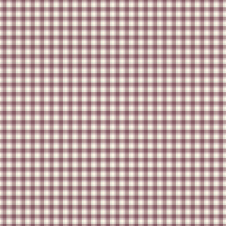 Renew by Gervais Purple Plaid Yardage by Sandy Gervais for Riley Blake Designs