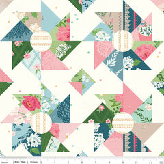 Correspondence Multi Cheater Print Yardage by Beverly McCullough for Riley Blake Designs