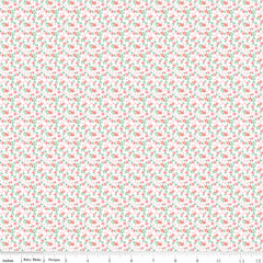 Whimsical Woodland Pink Mini Florals Yardage by Tasha Noel for Riley Blake Designs