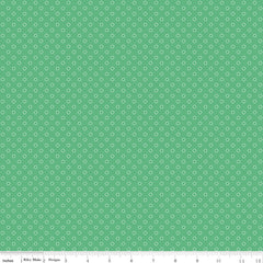 Whimsical Woodland Green Circle Dots Yardage by Tasha Noel for Riley Blake Designs