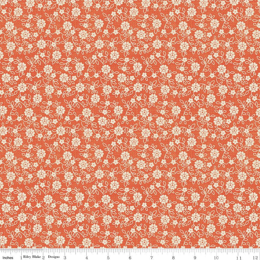 Baked With Love Autumn Family Yardage by Lori Holt for Riley Blake Designs